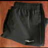 鸿星尔克运动短裤男夏季透气宽松凉感跑步短裤男裤速干清爽五分裤休闲裤子 正黑-3003 XL （170-175cm/130-140斤） 实拍图