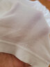 三枪男短袖T恤薄款100%纯棉内衣男士商务白色V领打底衫罗纹全棉汗衫 【2件装】白色+白色 3XL (185) 实拍图