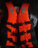 博沃尼克应急救灾防汛防洪物资救生衣游泳衣带救生口哨马甲背心户外钓鱼 橙色L 实拍图