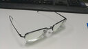 kede眼镜 近视眼镜框男士防蓝光眼镜架可配散光变色眼镜商务半框眼镜 纯黑（钛架J81882) 镜框+万新1.67防蓝光镜片 实拍图