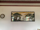 迅典（XUNDIAN）新中式国画客厅装饰画水墨山水画字画书房办公室挂画沙发背景墙画 迎客松【J款】 实木带框80*200厘米（适合4.5米左右墙面） 实拍图