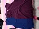 富梅瑞2件装保暖背心男内衣无痕加德绒修身大码贴身马甲无袖坎肩打底衫 藏青枣红 XL 实拍图
