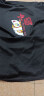 嘉晔（JIAYE）国潮狮子短袖T恤男士潮牌潮流ins夏季衣宽松短袖爱国中国风衣服件 黑色 XL 实拍图
