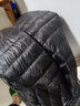 啄木鸟羽绒服男轻薄款秋冬季新款冬装男士外套男纯色大码上衣服男装袄子 1800黑色【立领款】 3XL 185 实拍图