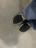 普戈斯（PUGESI）老北京布鞋春秋女鞋平跟单鞋加厚牛筋底舒适一脚蹬 黑色A307 36 实拍图