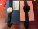 蒂菲曼手表带适用于浪琴表带男真皮浪琴瑰丽表带系列手表配件男女士时尚 黑色-金扣 20mm 实拍图