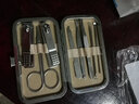 轻唤脚指甲剪指甲刀套装男士家用指甲钳子修甲工具便携酒店指甲修剪器 七件套折袋装 实拍图