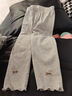 贝瑞加（Babyprints）女童打底裤夏季儿童棉质裤子幼儿园宝宝休闲裤薄款安全裤 灰110 实拍图