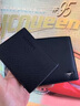 七匹狼钱包男士真皮短款钱夹头层牛皮驾驶证多功能驾照卡夹包情人节送礼 横款黑色3A0874113-01 实拍图
