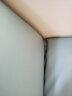 卓芝 布艺沙发床客厅卧室组合家具北欧现代小户型出租房公寓折叠沙发 拼色抹茶绿+米白(科技布) 3人位(1.7米长*宽0.95米)配2抱枕 实拍图