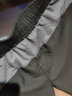 艾伦伯顿（Alen Botun） 运动套装男冰丝速干夏季防晒皮肤衣健身服跑步服户外宽松薄款t恤 【超薄速干】灰边五件套 2XL(165-190)斤 实拍图