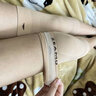 日本STEPBIRD护膝盖男女士关节保护套运动保暖防滑老寒腿老年人专用隐形冬季防寒护具 日本防滑护膝-肤色（2只装） M 实拍图
