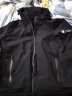 啄木鸟 夹克男外套春秋季男士冬季新款商务中青年连帽冲锋上衣男装 2186黑色(加绒款) 4XL (166斤-175斤) 实拍图