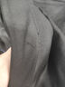 罗蒙 西服男士休闲西装男套装外套修身伴郎新郎结婚商务职业正装衣服 黑色单扣（上衣） M /165【80-100斤】 实拍图
