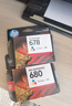 惠普（hp）678原装墨盒适用2648/4648/4518/3548/1518/1018/2548  678黑色双支组合装（约黑480页+黑480页） 实拍图