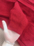 素荨针织衫女开衫中长款秋装新款韩版毛衣外套女春秋外搭披肩 酒红色16881 M 晒单实拍图