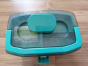 爽居医药箱家用双层大号收纳药箱大容量急救箱儿童收纳盒学生药盒套装 升级款-绿色大号（ABS材质） 实拍图