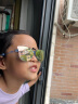 尚瞳 儿童近视夹片偏光太阳镜镜夹防紫外线防眩光彩膜高清遮阳防晒眼镜夹子3-12岁通用可上翻UV400散瞳远视畏光防护镜夹RTF 实拍图