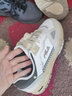FILA斐乐女鞋休闲鞋鱼刺二代老爹鞋运动鞋增高厚底慢跑鞋SOFIA Ⅱ 白沙/银灰色-WS 38 实拍图