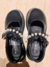 哈比熊童鞋女童皮鞋春秋季小皮鞋演出鞋方口鞋公主鞋GS7621 黑色32码 晒单实拍图