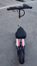 凤凰（Phoenix）电动滑板车 便携式折叠迷你小型电动车两轮代步迷你锂电池电瓶车 【性能款】48V白/续航约40-50km 实拍图