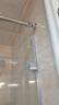 箭牌（ARROW） 简易淋浴房玻璃隔断干湿分离不锈钢方形L型浴房浴室卫浴玻璃房 900*1200不锈钢【1299】左房现货 晒单实拍图