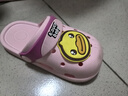 B.Duck小黄鸭童鞋儿童拖鞋夏季男童透气洞洞鞋女童可爱卡通家居鞋 351粉色 24 码 脚长14.5-15.2cm 实拍图