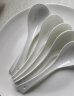 隆达骨瓷陶瓷餐具 饭盘骨碟菜盘汤盘西餐盘 纯白 纯白浅盘 2个 8.5英寸 实拍图
