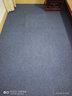 J Carpet地毯办公室地毯方块拼接满铺房间客厅家用商用公司pvc大面积 907蓝黑色  4片装 50*50cm/片 实拍图