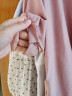 欧莎（OSA）知性优雅粉色西装裙女夏季23年新款收腰短袖衬衫连衣裙 灰粉色 XL 晒单实拍图