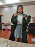 林中寻【哈利波特cos校服】霍格沃兹学院服巫师袍格兰芬多斯莱特林COS衣 斯莱特林4件女 成人M码【160-167 】 实拍图