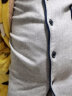 南极人儿童家居服纯棉套装春秋季男童中大童开衫睡衣长袖男孩宽松翻领 麻灰 150(建议身高136-145cm) 晒单实拍图