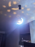 穆朵 床头吊灯现代简约轻奢2025年新款北欧设计创意个性月亮卧室吊灯 月牙黑色 可升降款 LED三色调光 实拍图
