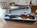 红棉（Kapok）实木小提琴V188初学者入门学校乐团推荐学生儿童成人练习琴男女生 1/2 【初学启蒙】身高130-140cm 实拍图