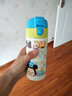 品家家品（PINKAH）儿童保温杯男女学生304不锈钢直饮杯两用便携水杯双盖办公杯 3296蓝米奇-双盖 360ml 实拍图