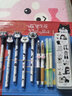 【开学必备】齐心(Comix)吾皇万睡学生签字笔套装 5支拔帽+2支按动中性笔+2支荧光笔+1个笔盒 WHGP509-T 实拍图