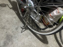 川泽阪田出口日本自行车单速内三速轻便车弯把双斜梁男女款城市通勤车全新 亮银色单速摩电灯 27寸 实拍图
