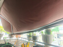 都格（Duge）（上门安装）遮雨棚户外遮阳棚伸缩式雨棚伸缩阳台手摇特厚雨搭 靠墙长2米*伸缩1.5米 实拍图
