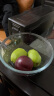 宏达微波炉专用耐热玻璃大碗和面盆透明烤箱烘焙水果沙拉碗汤碗泡面碗 6.6英寸 实拍图
