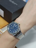 艾美（MAURICE LACROIX）瑞士男表瑞表机械表高端原装进口手表钢带夜光腕表生日礼物 39mm-钢带-蓝面 实拍图