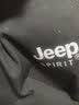 JEEP羽绒服男轻薄马甲男装保暖无袖白鸭绒外套上衣 黑色 4XL  实拍图