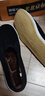颐福元老北京男千层底中老年防滑老人鞋吸汗透气传统布鞋开车工作散步鞋 牛筋底加绒棉鞋黑色（运动鞋码） 45 实拍图