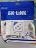 SK-LINK 超五类网络直通头 信息模块直通模块网线转接头对接头延长连接器双通头RJ45网口白色 SK-RJDT5 实拍图