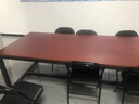 （工匠时光）小型简易会议桌长桌子简约现代6人4-10人工作台长方形大办公桌子 长240*宽100*高74【加固型】 实拍图