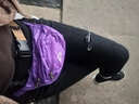 PLAY-KING运动腰包女户外跑步腰包男可折叠皮肤包防泼水贴身多功能手机腰包 紫色 均码 实拍图