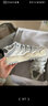 FILA 斐乐官方女鞋ROSETTA摩登板鞋春新款斑斓鞋运动鞋休闲鞋 白中白/南极灰-BA 37.5 实拍图