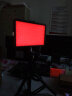 锐富图（Refutuna） LED补光灯小型桌面摄影直播专用打光拍照布置柔光专业方形灯拍摄主播落地灯 小号平板灯+50CM桌面灯架【三色调光+4色片】 实拍图