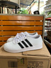 阿迪达斯（adidas）男鞋休闲鞋 25冬新款运动鞋时尚复古网球鞋子舒适耐磨透气滑板鞋 白/一号黑【HOOPS CLASSIC】 39 内长240mm 实拍图