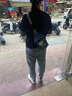 慕昂 可爱小包包女2020新款网红牛仔帆布斜挎胸包潮酷女学生单肩包 小羊浅蓝 实拍图