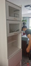 雄蕊折叠电脑桌台式书桌书柜组合办公桌写字台学习桌带书架一体桌 透明玻璃-60cm书桌柜【折叠】 实木【升级E0级板材】包安装 实拍图